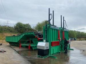 Tyre Cutting and recycling machinery