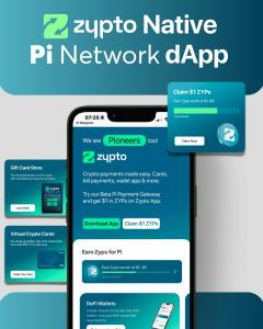 Zypto Pi Network dApp for Pi Coin Payments