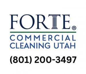 forte commercial cleaning utah spelled out