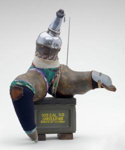 John Outterbridge, Broken Dance, from the Ethnic Heritage Series, c. 1978-82. Courtesy of the artist and Jack Tilton. As featured in PBS SoCal Artbound.