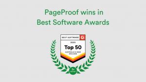 PageProof wins G2 Best Software award for ANZ