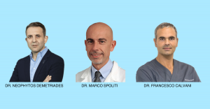 Dr. Neophytos Demetriades, Dr. Marco Spoliti, and Dr. Francesco Calvan