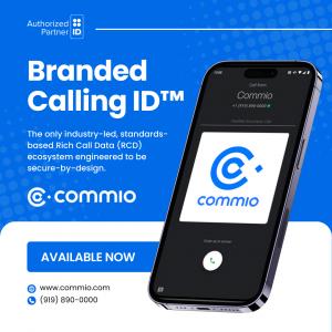 Branded Calling ID (BCID) solution available from Commio