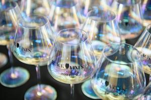 Black Vines 13th Annual Wine Festival Souvenir Glasses