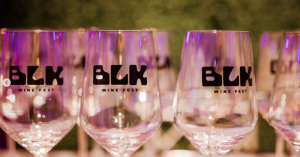 Blk Wine Fest 2025 Souvenir Glasses