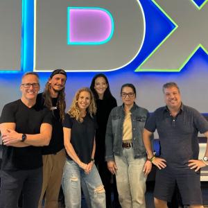 Pictured from left to right: Ray Redmond, Sam Elkins, Wendy Woll, Ada Sheerin, Barbara Lee, and Brad Straka