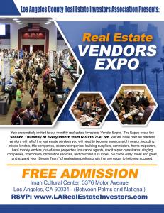 March 13th Vendors Expo