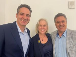 Craig Herskowitz, Kirsten Gillibrand and Stein