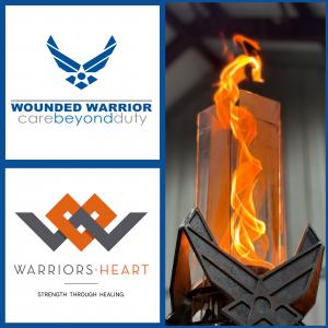 Warriors Heart collaborates with the Air Force Wounded Warrior Program by creating a symbolic cauldron for the Opening Ceremony at 2025 Air Force & Marine Corps Trials on at Joint Base San Antonio Randolph in March.