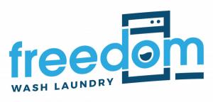 Pensacola's Freedom Wash Laundry's logo.