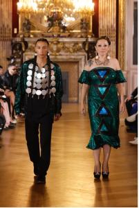 Ally’s Ribbon – Canada at hiTechMODA Paris Season 3 Show (Photo Credit: Getty Images / Richard Bord)