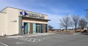 Berry Law's new Papillion office on the corner of S. 84th and Highway 370