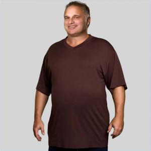 Big Boy Bamboo Chocolate (Brown) Big & Tall T-Shirts