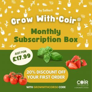 CoirProducts® launches peat-free, coir grow-your-own monthly subscription box