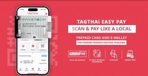 Experience the foreign tourist e-Wallet, featuring PAY&TOUR prepaid card & TAGTHAi Easy Pay for seamless payments nationwide