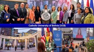 Climate Governance Forum and Women's Leadership event in La Paz at the Catholic University of Bolivia  and ALLATRA IPM