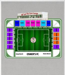 OSNER'S FC Seating Arrangements