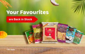 Dookan announces special discount on India Gate products, featuring a variety of rice and food items with an exclusive offer. Limited-time availability.