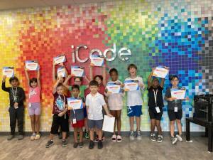 iCode Novi Celebrates Future Innovators: Students Showcase Skills with Certificates from 2025 Summer Coding and STEM Camps.