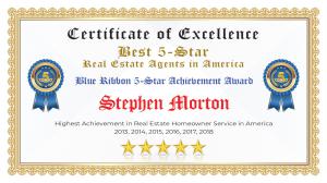 Stephen Morton Certificate of Excellence Tyler TX