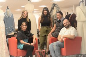 A photo of the Chicago Fashion Incubator designers