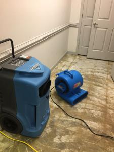 water mitigation equipment in Charlotte