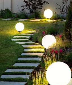Backyard garden lights