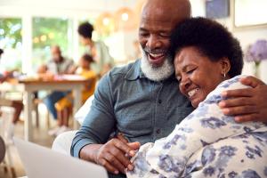 Couple learn relationship skills with free Yodi app.
