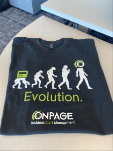 Swag #1: OnPage branded T-Shirts