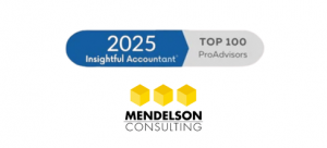 Mendelson Consulting Top 100 ProAdvisors 2025 logo