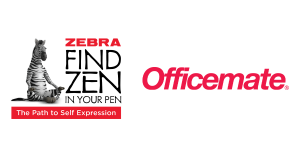 Zebra Pen - OfficeMate Logo
