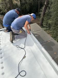 Welding IB PVC Roof