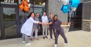 Stanton Optical Conway Staff Celebrating Grand Opening Ceremony