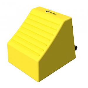 Ultra-Class MC4011, currently the lightest ultra-class wheel chock on the market at 27 lbs.