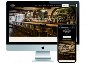 The Sign fo the Buck Restaurant Website built by Misfit Interactive