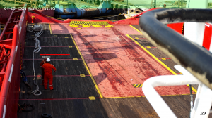 ALTAVE system detecting absence of PPE on offshore vessel