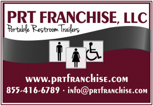 PRT Franchise offers the opportunity to rent portable restroom trailers in the booming sanitation industry.