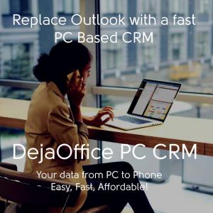 DejaOffice Personal CRM Outlook Alternative