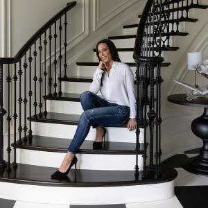 Lisa Saverd, Interior Designer and Founder of DecoLux Designs in Central NJ