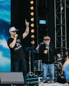 Pastor Mark Francey of Oceans Church shares the stage with Sammy “The Bull” Gravano at Baptize California, a powerful reminder that no one is beyond redemption. Baptize America continues the movement nationwide on June 8.