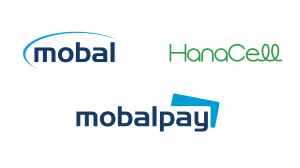 The logos of Mobal, MobalPay & Hanacell