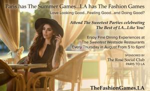 Love to attend The Sweetest Dining Parties This Summer, participate in Recruiting for Good's Referral Program to earn invite only dining parties at The Sweetest Restaurants in LA www.TheFashionGames.LA