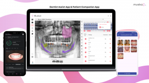 Muskan.ai product suite for dentists