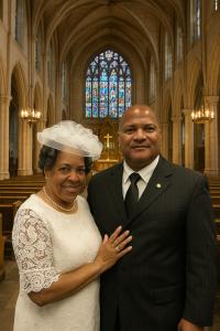 Glennis and Chaplain Jerry Butler