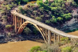 Bridge across river Blue Nile, Ethiopia
