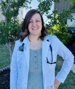 Dr. Kara Riano, at her practice of in home pet euthanasia in Plano, TX and surrounding areas.