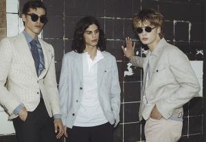 Models wearing KEP custom suits
