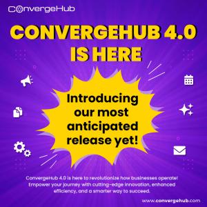 ConvergeHub 4.0 Launch Banner