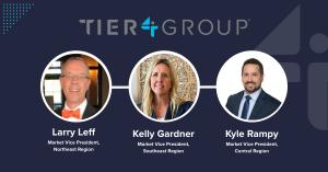 Tier4 Group Appoints Three New Market Vice Presidents