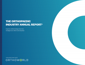 ORTHOPAEDIC INDUSTRY ANNUAL REPORT COVER - ORTHOWORLD